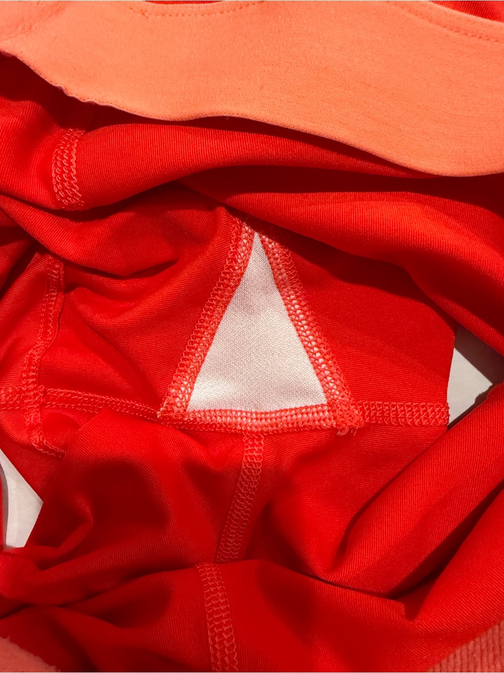 Nike Pro Dri-FIT Women’s Large Red Coral Compression Training Shorts - Picture 5 of 9